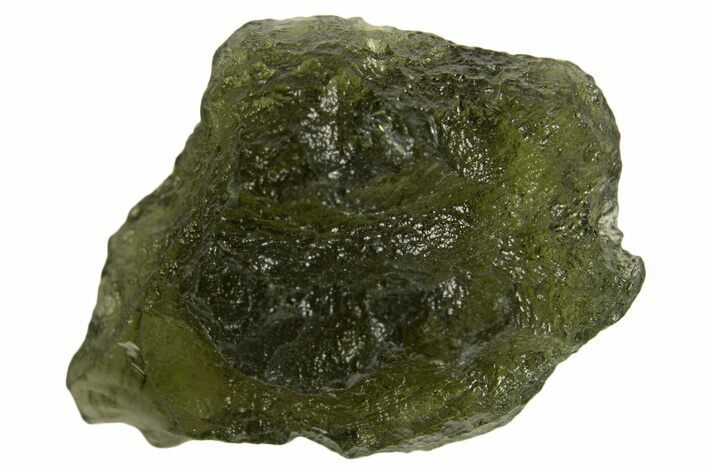 Green Moldavite Tektite ( g) - Czech Republic #337792